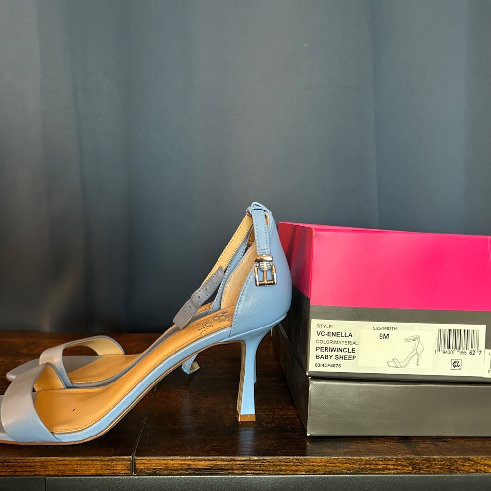 Vince Camuto Blue High Heel Sandals - Picture 3 of 5